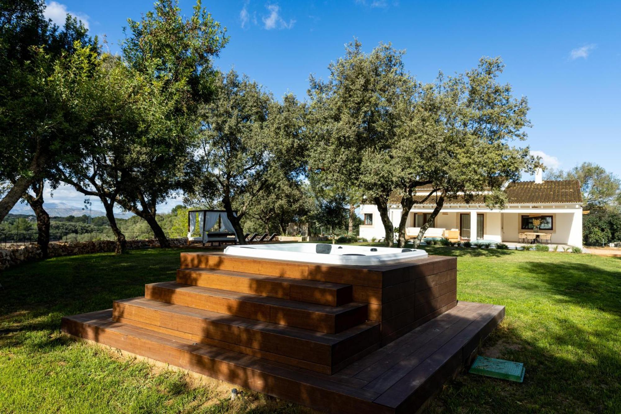 סנטה מרגלידה Es Mirador De Vernissa Jacuzzi Sauna Y Piscina מראה חיצוני תמונה