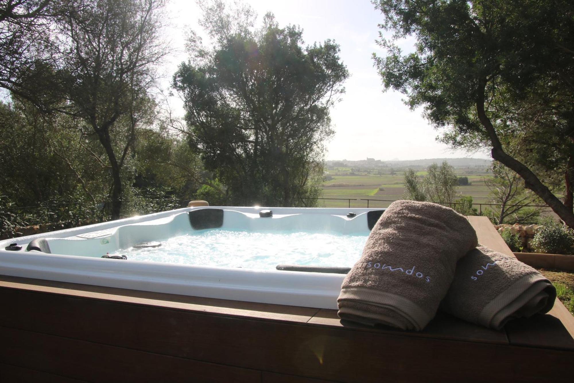 סנטה מרגלידה Es Mirador De Vernissa Jacuzzi Sauna Y Piscina מראה חיצוני תמונה